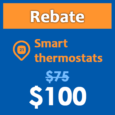 Rebate-Smart-thermostats-100-dollars