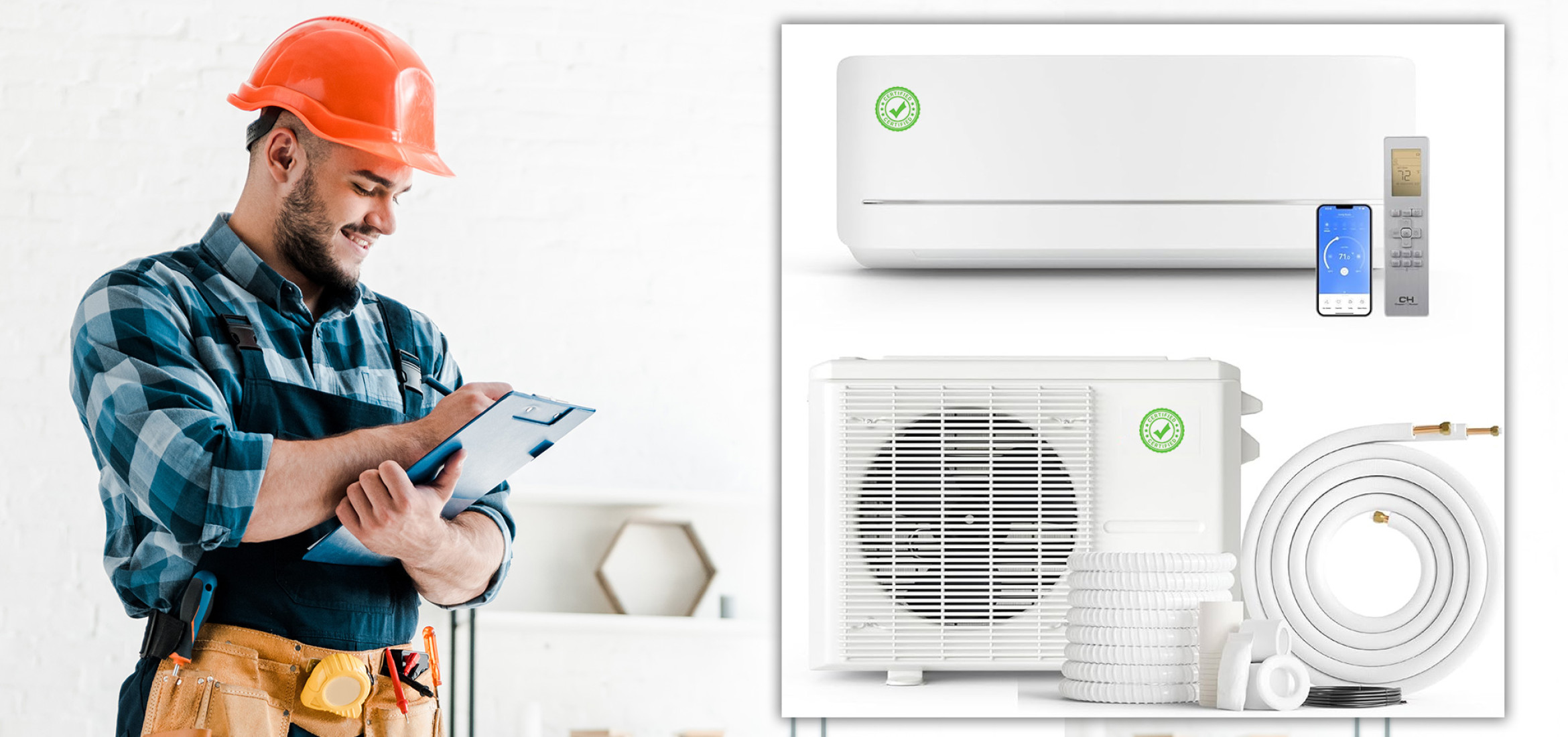 Mini-Split-Ductless-Single-Zone-Heat-Pump-Ductless-Certified-installation-repair-maintenance-System